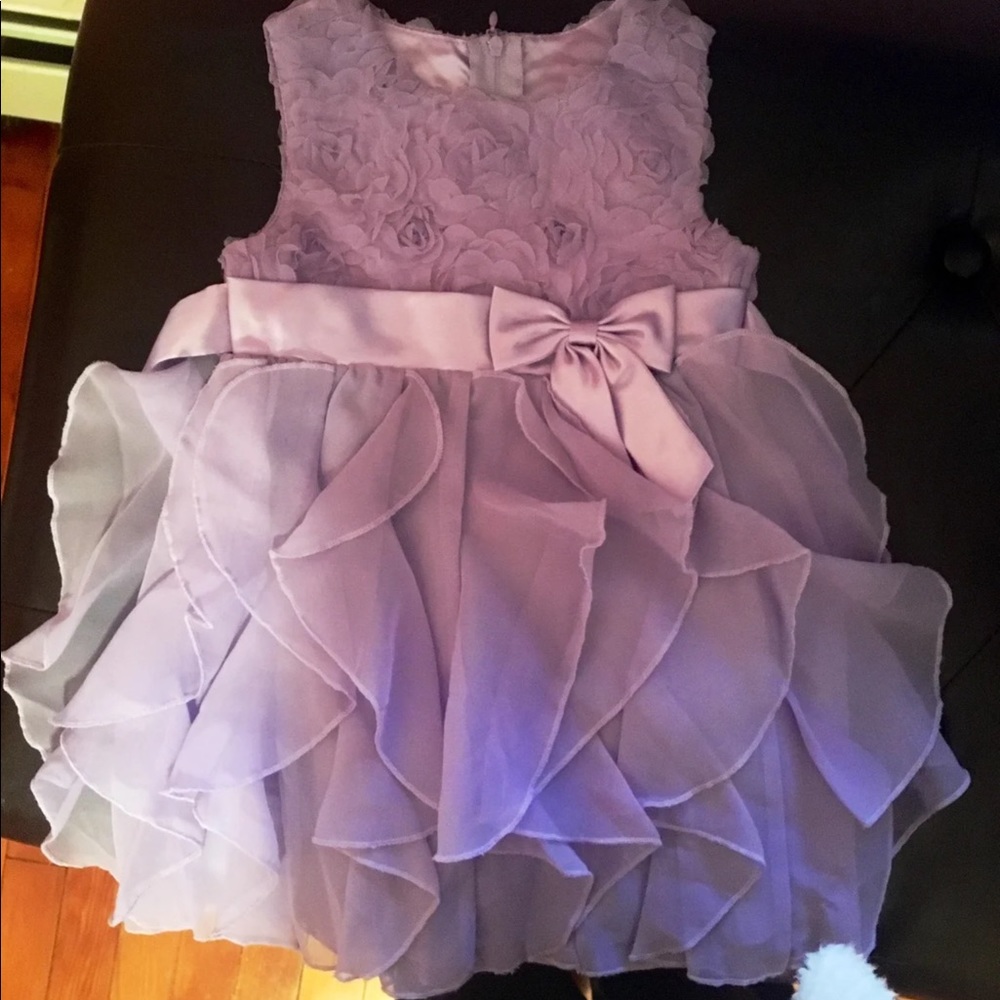 American princess purple dress